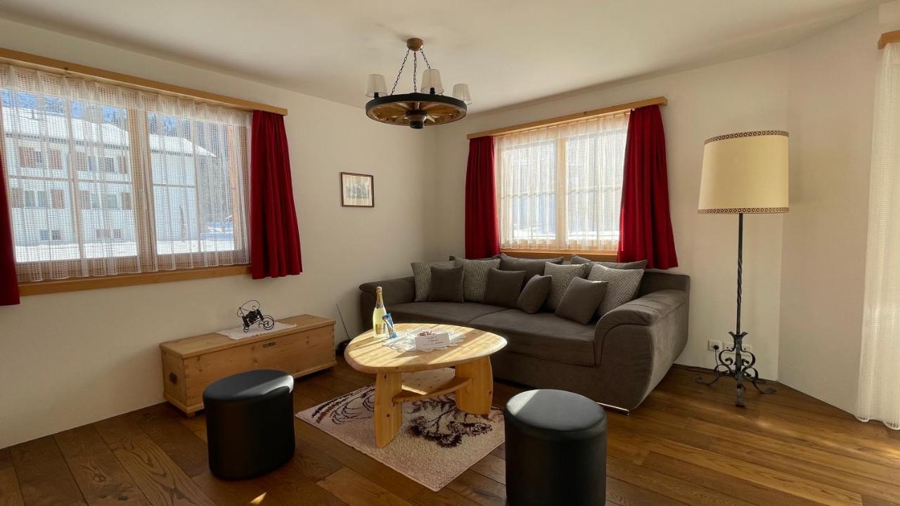 Ferienwohnung Mit Idyllischer Aussicht Klosters Kültér fotó