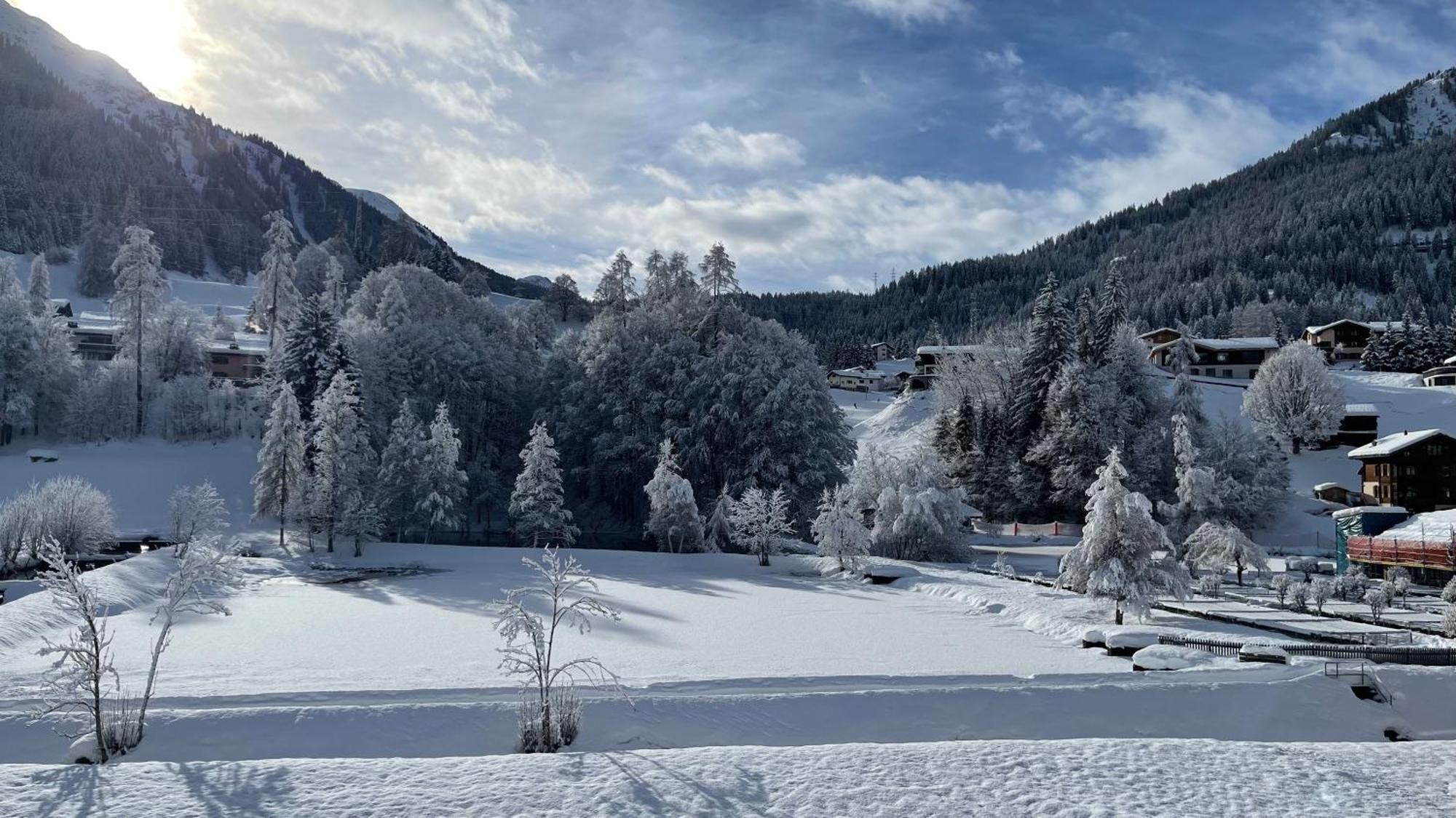 Ferienwohnung Mit Idyllischer Aussicht Klosters Kültér fotó